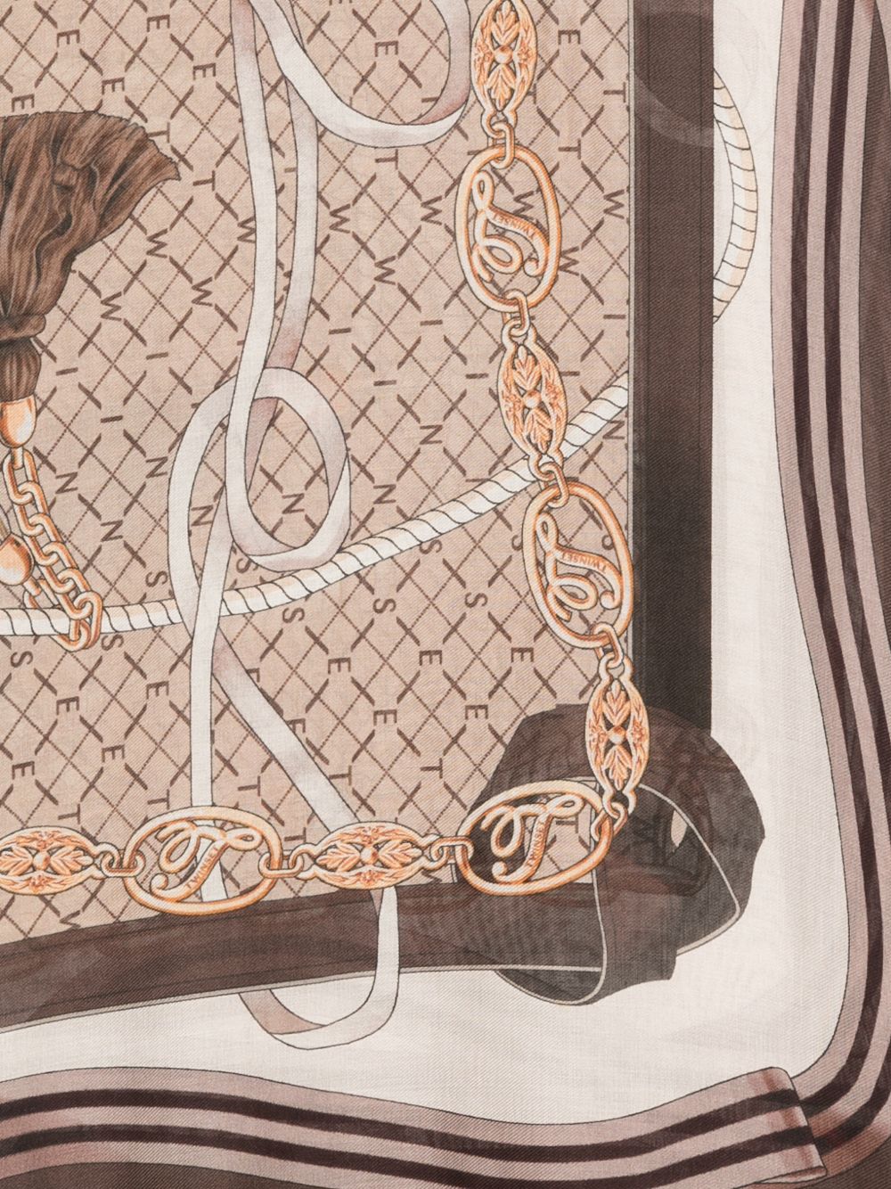 TWINSET Foulard con stmpa 