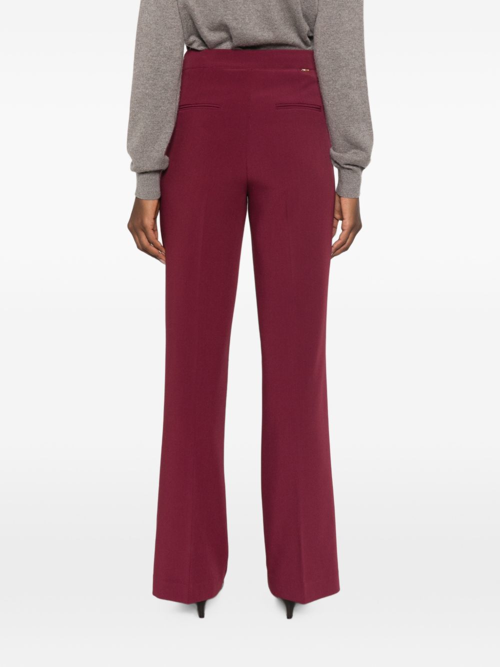 TWINSET Pantaloni eleganti bordeaux 