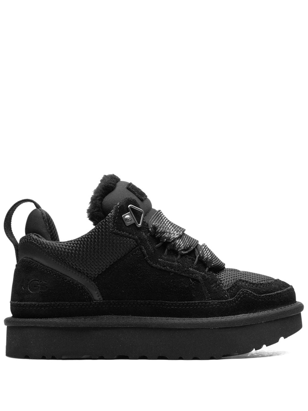 UGG Sneakers Lowmel nere in pelle scamosciata e tessuto 
