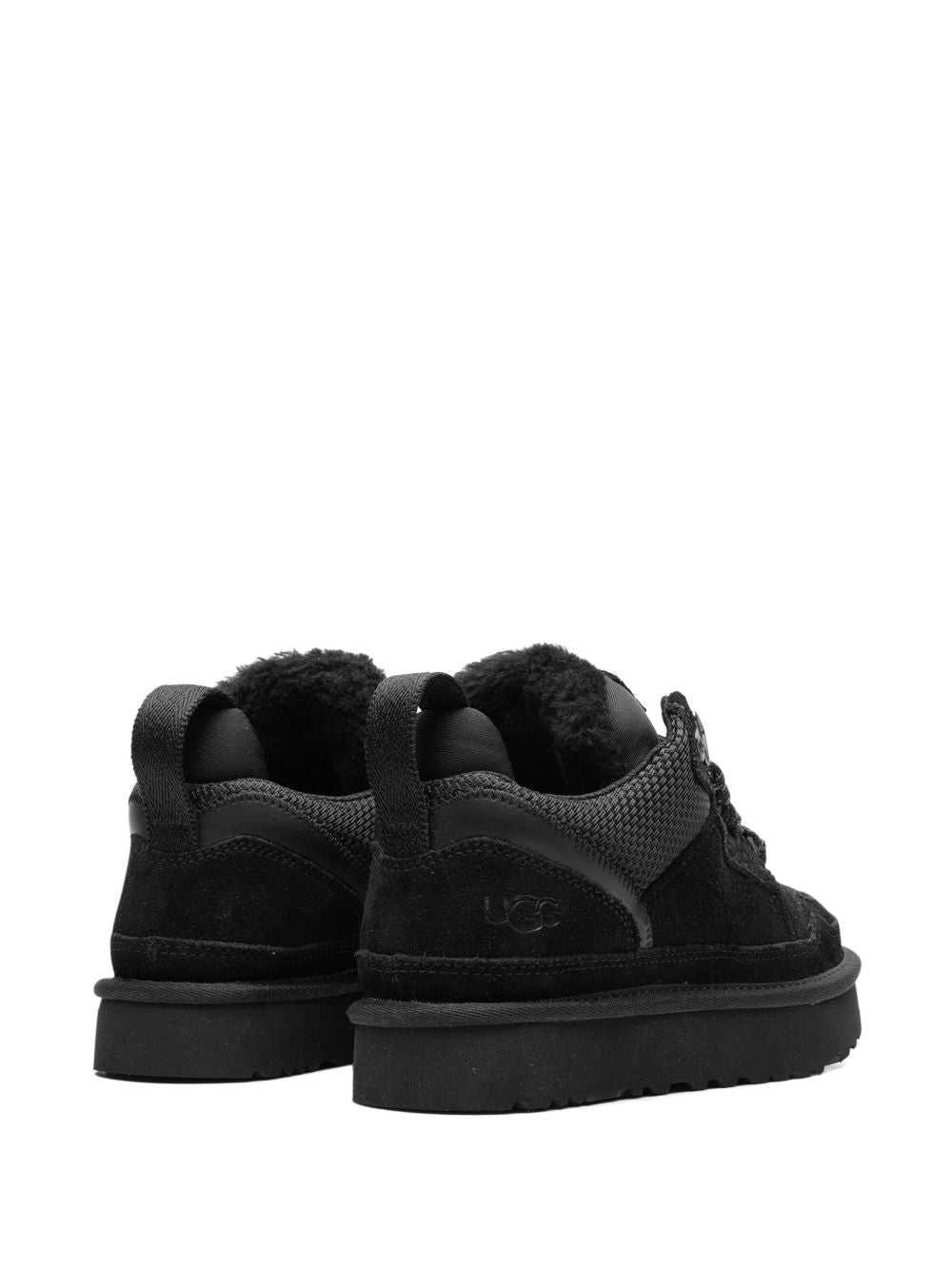 UGG Sneakers Lowmel nere in pelle scamosciata e tessuto 