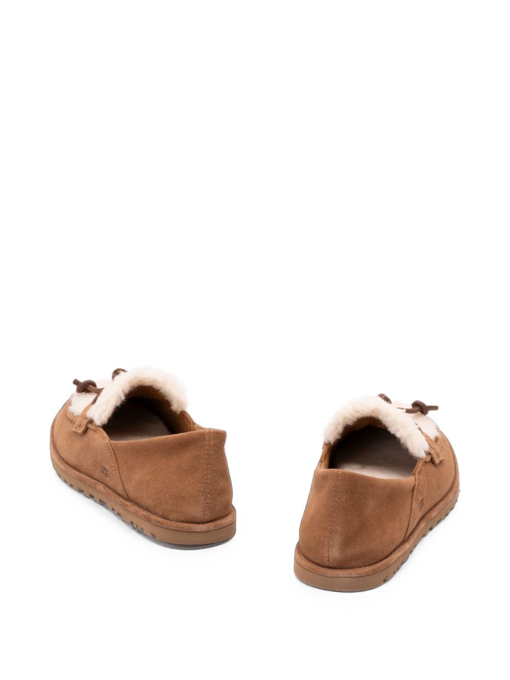 UGG Zora Loafer mocassino in camoscio beige 