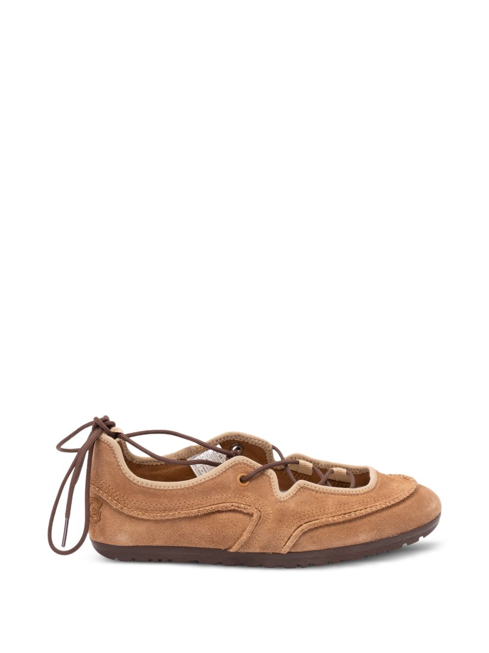 UGG Ballerine in Suede chestnut 
