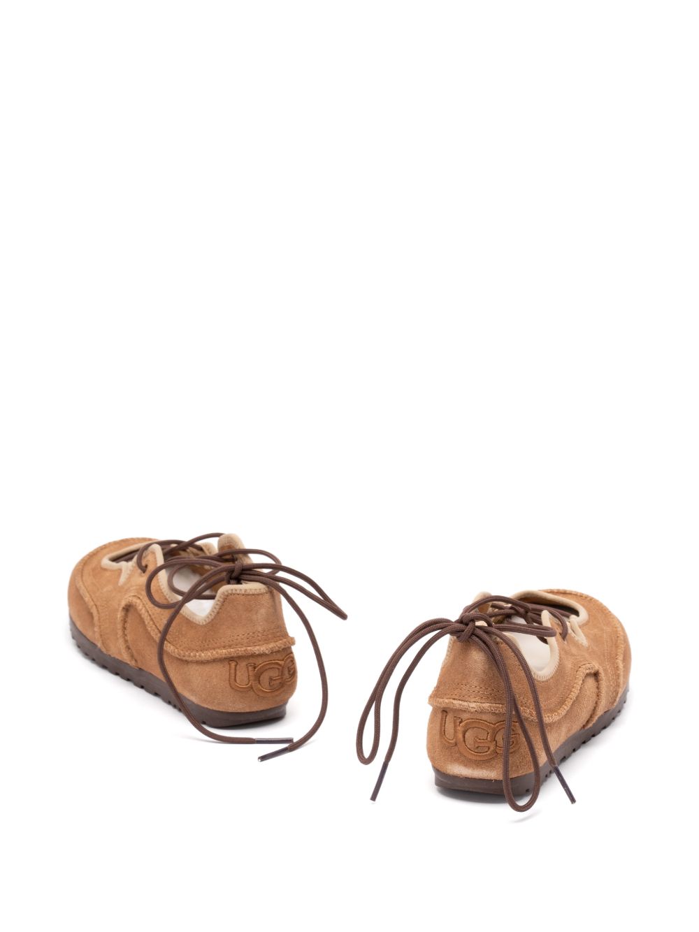 UGG Ballerine in Suede chestnut 