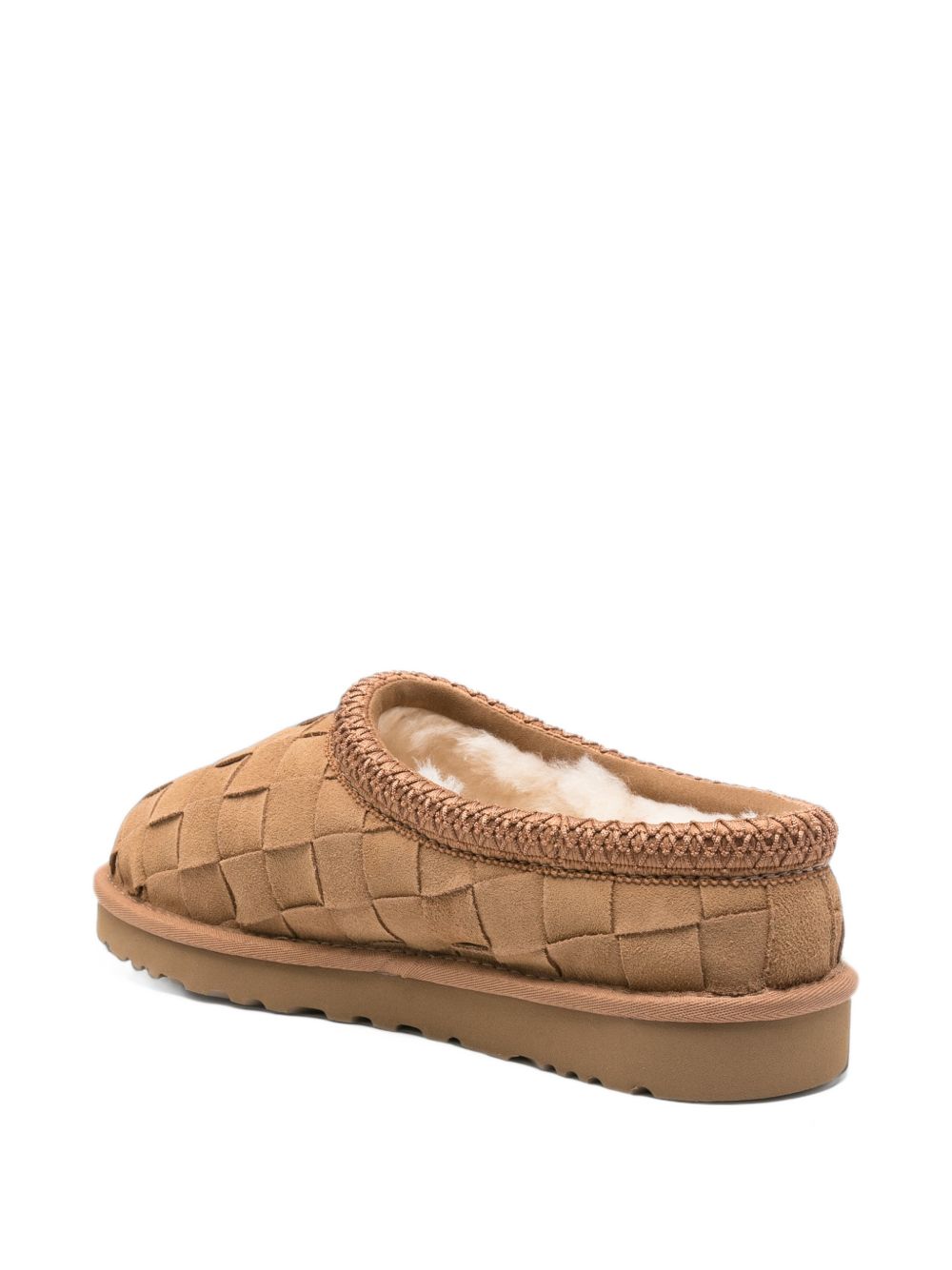 UGG Men's chestnut Tasman Woven sabot<BR/> 