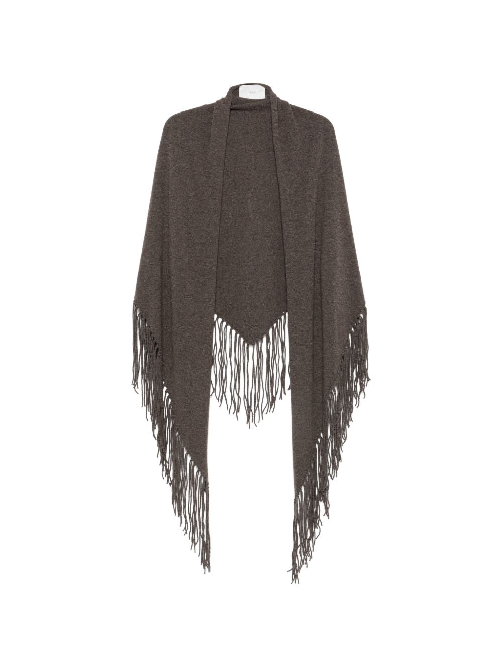 VANISE Mantella in puro cashmere color cacao 