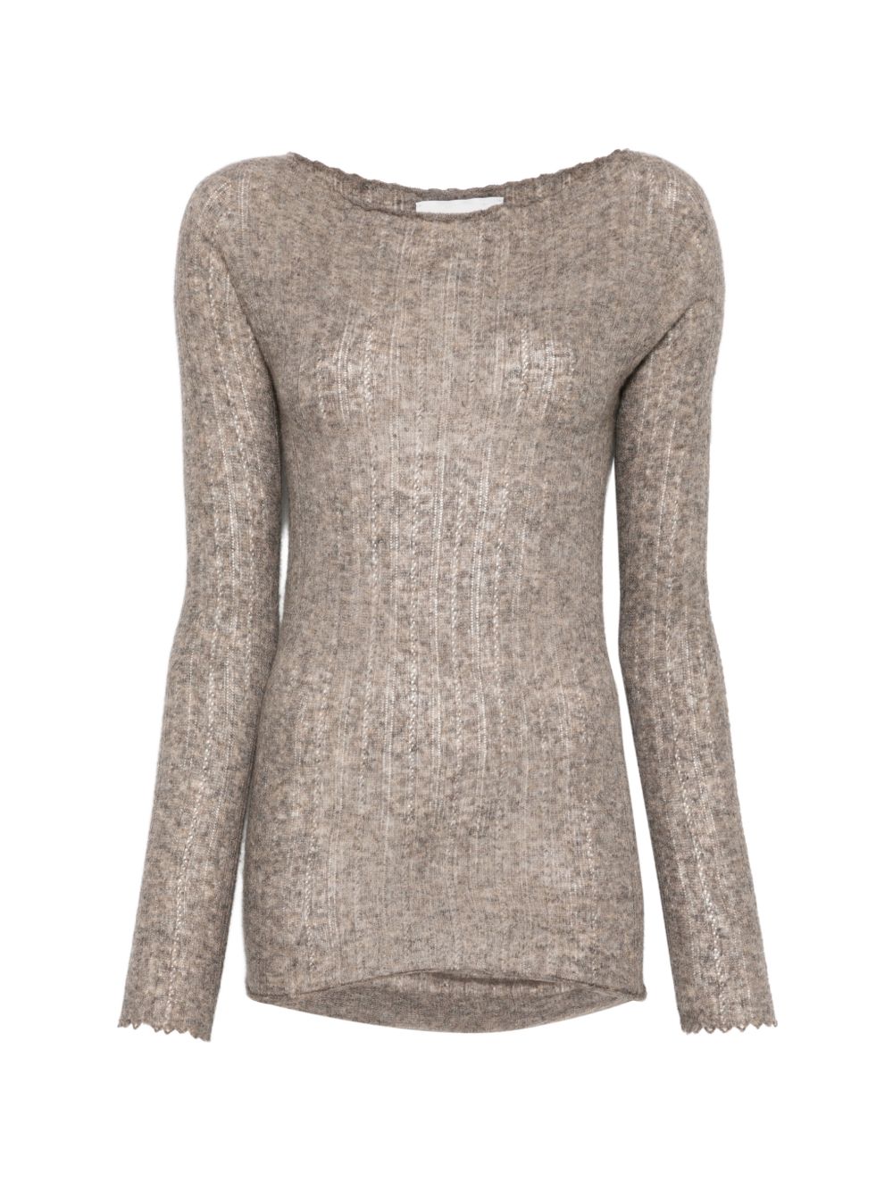 VANISE Maglia Stella color visone 