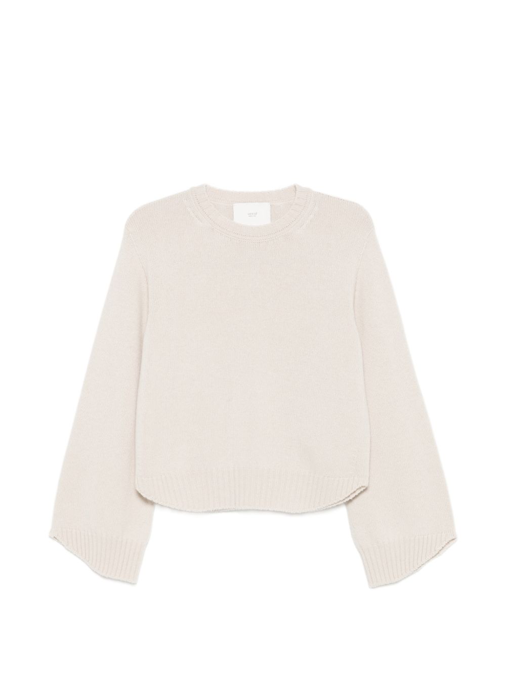 VANISE Maglia Genny color stucco in lana e cashmere 