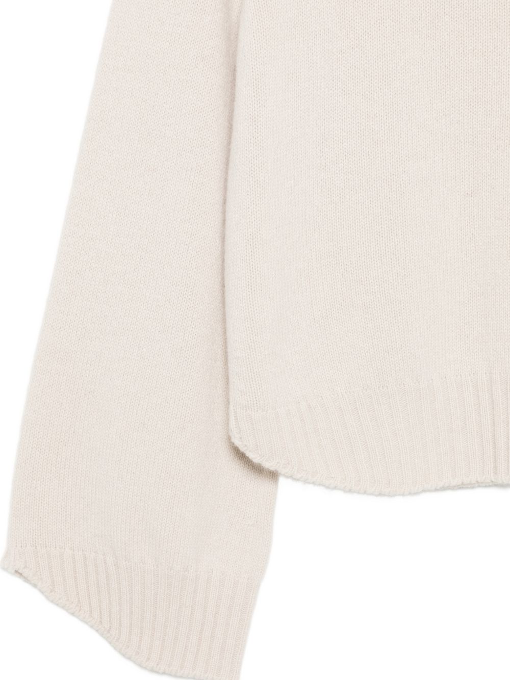 VANISE Maglia Genny color stucco in lana e cashmere 
