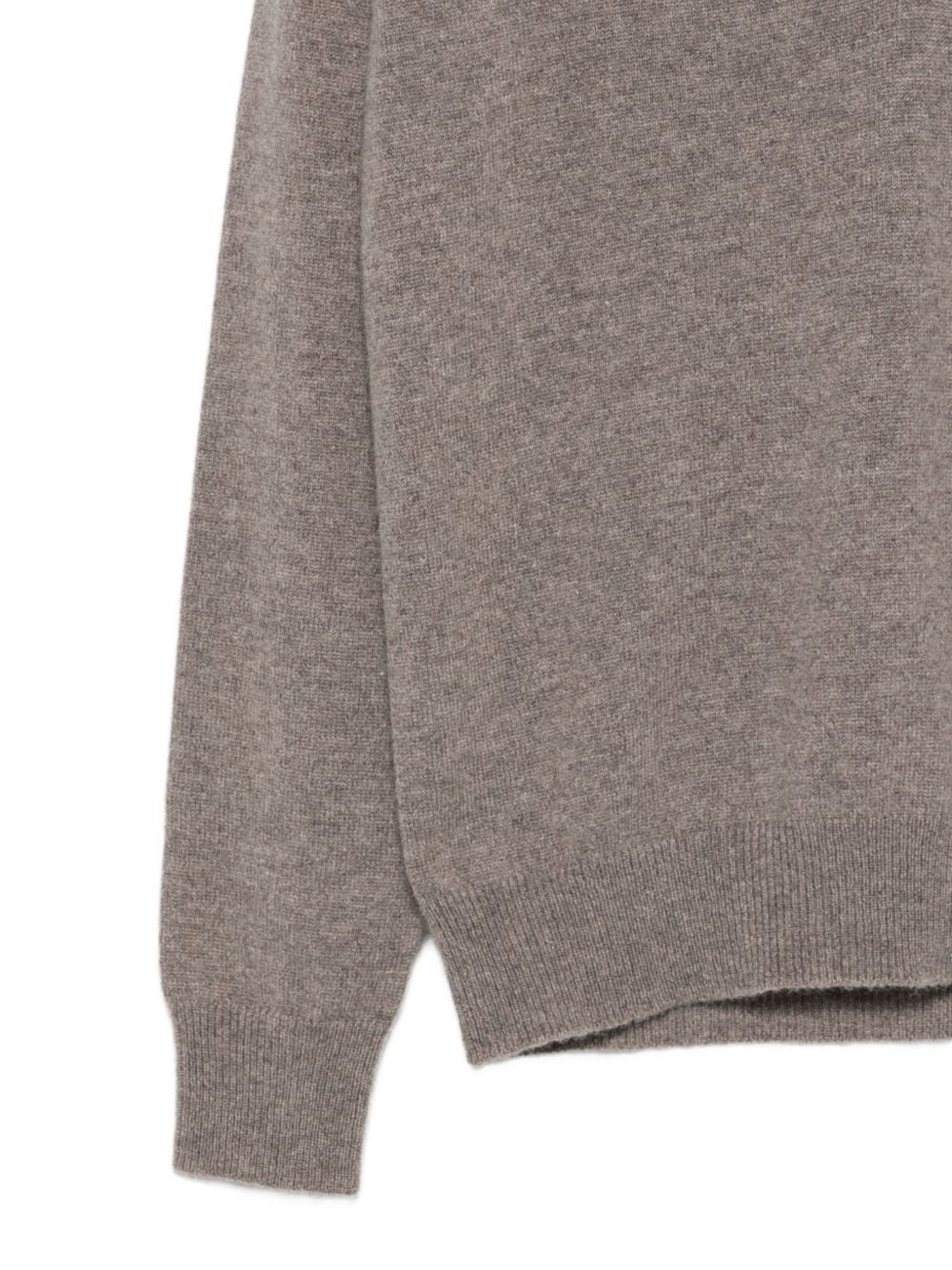VANISE Maglia Annette color castoro in cashmere 