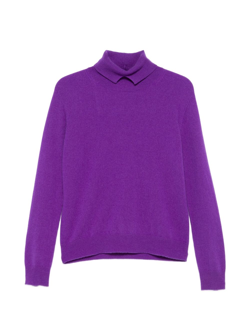 VANISE Maglia SANDRINE VIOLA DALIA in cashmere con collo alto 