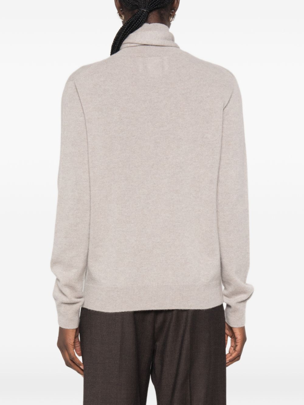 VANISE Maglia Renée color sasso in cashmere 