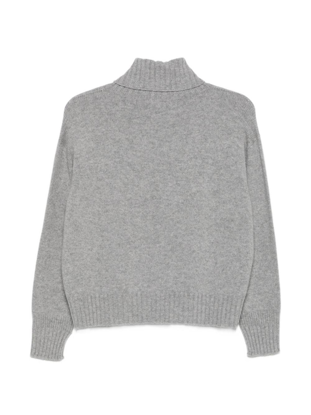VANISE Maglia Penelope grigio medio in lana e cashmere 