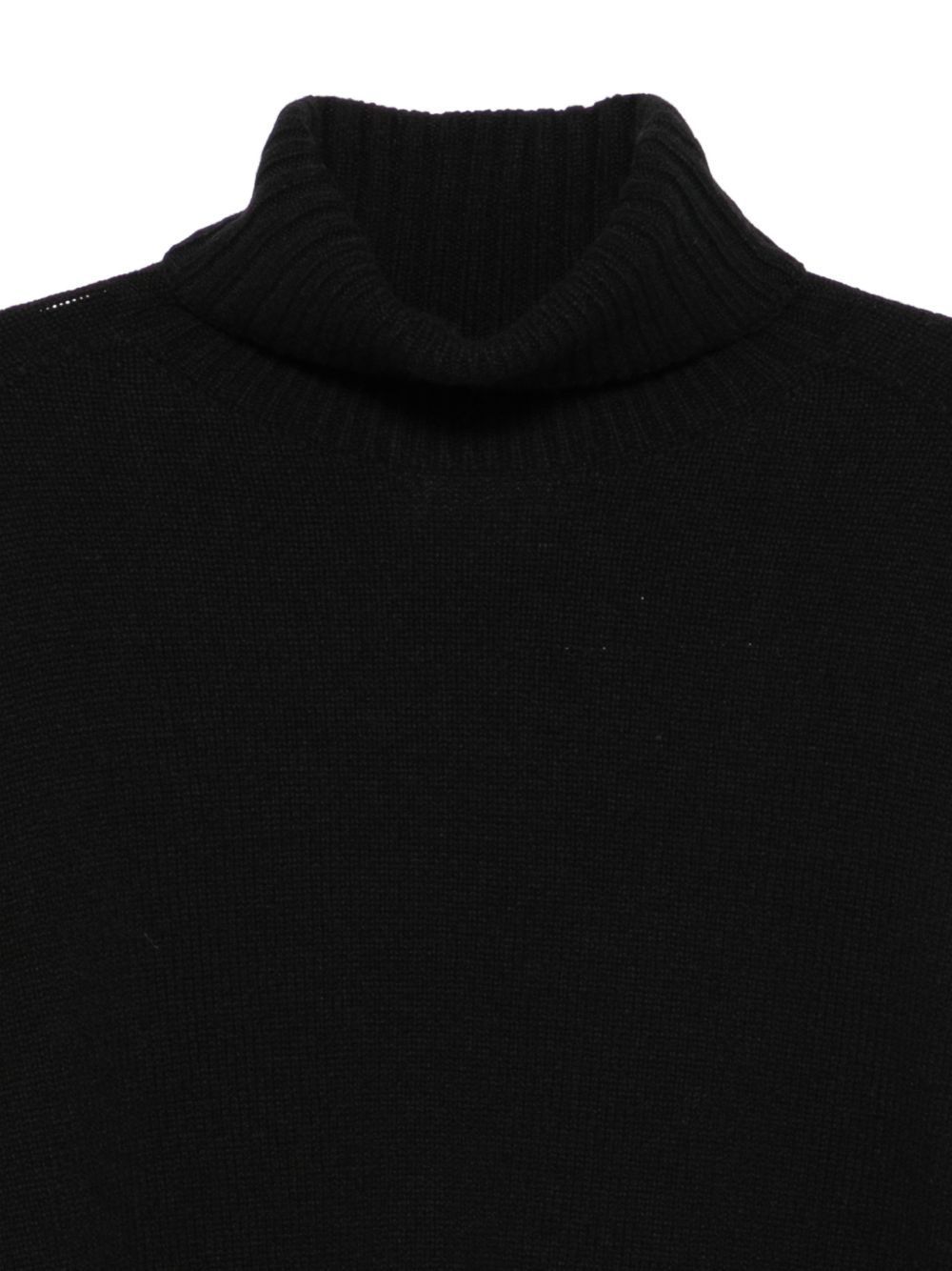 VANISE Maglia Penelope nera in lana e cashmere 