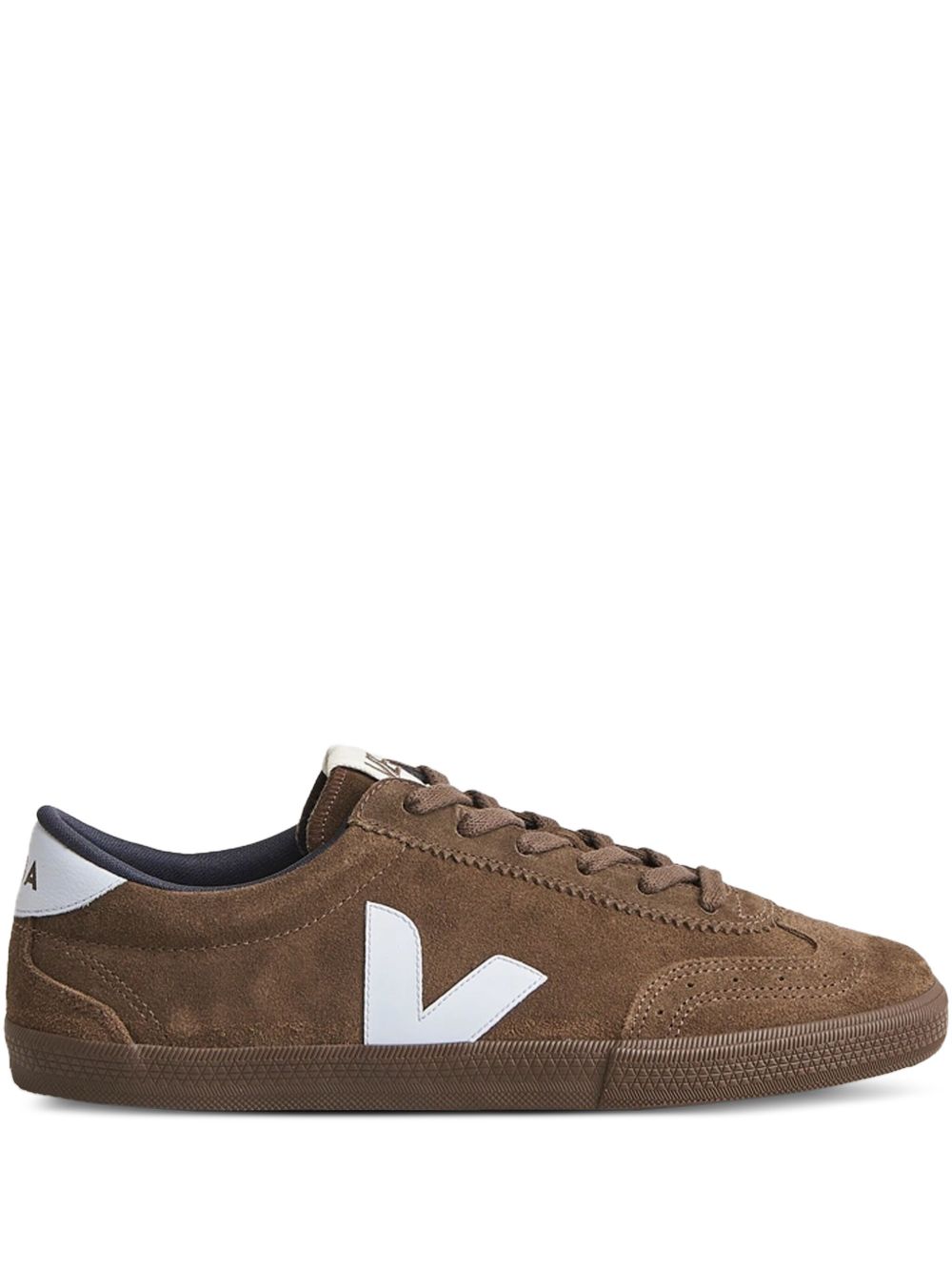 VEJA Sneakers in pelle scamosciata marrone 