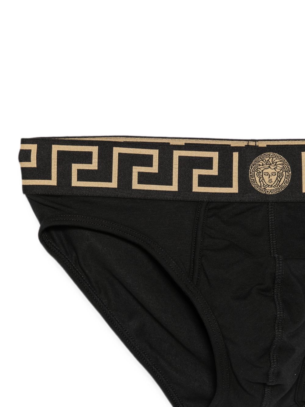 VERSACE Slip uomo con motivo Greca 
