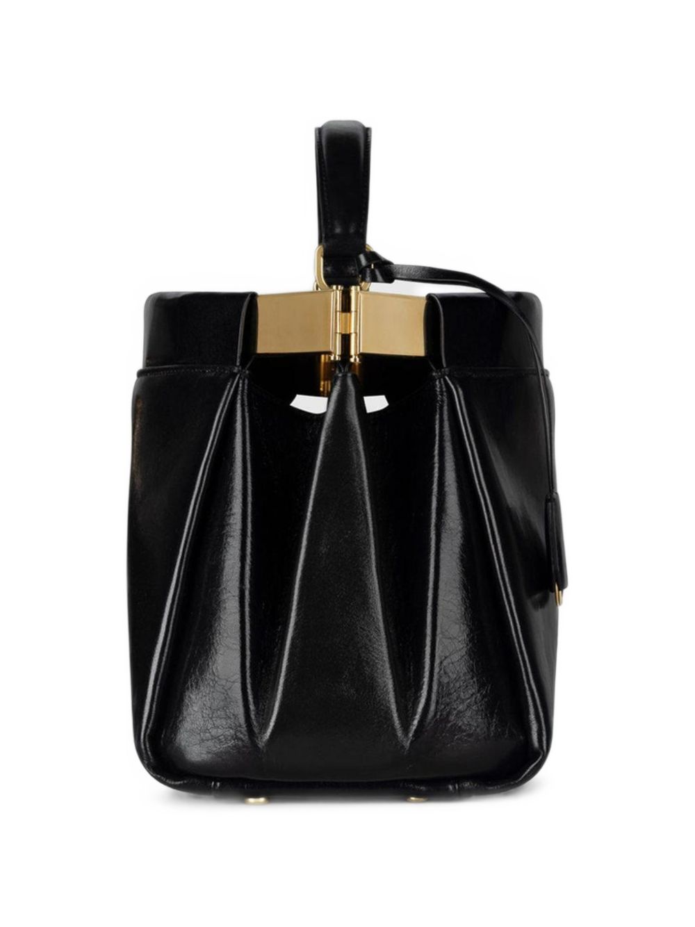 VICTORIA BECKHAM Borsa BLACK in pelle con manico e tracolla firmata 