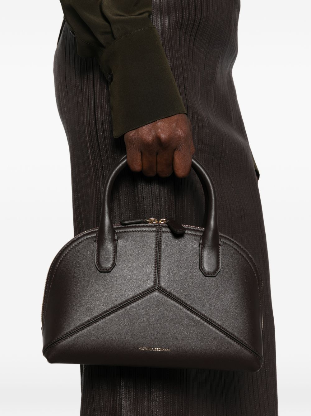VICTORIA BECKHAM Borsa COFFEE LIQUEUR in pelle nera 
