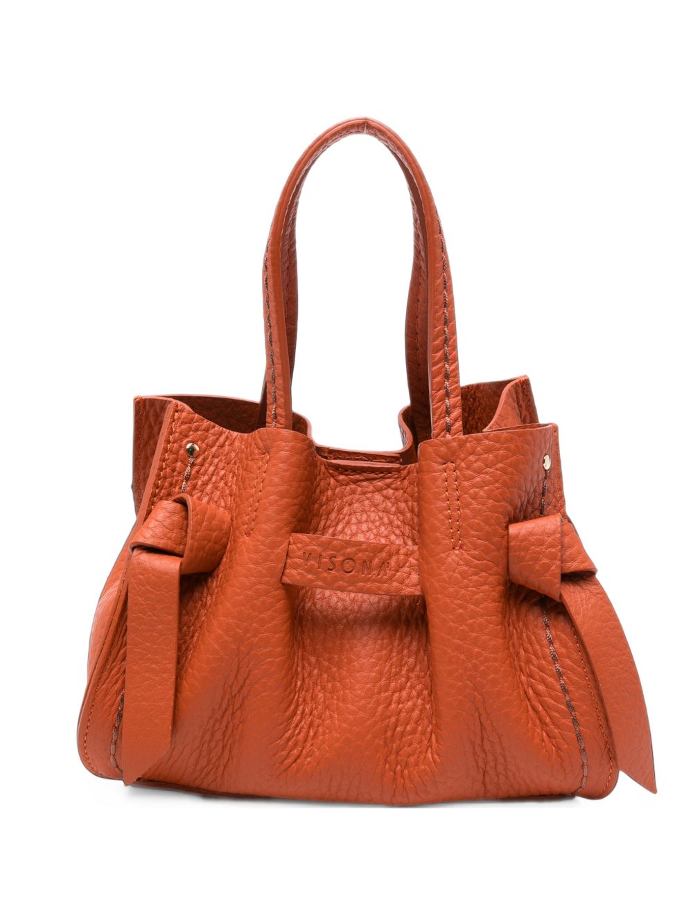 VISONA Visonà Queen Borsa a Mano arancione 