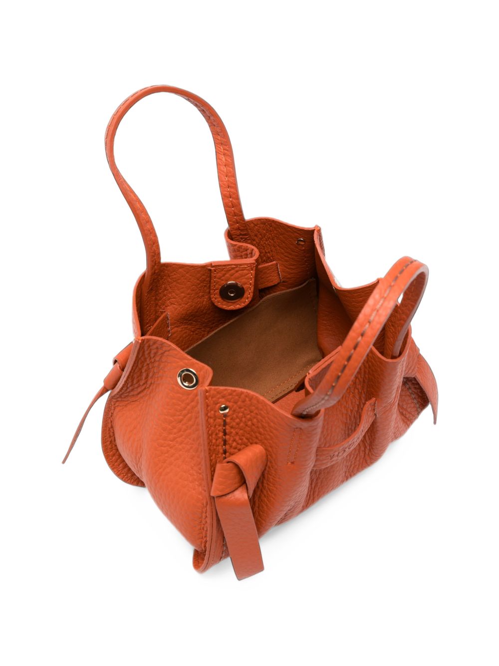 VISONA Visonà Queen Borsa a Mano arancione 