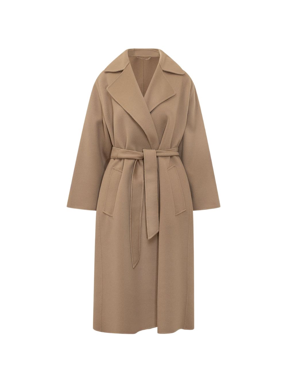 WEEKEND MAX MARA Cappotto Lungo a Vestaglia in Lana 