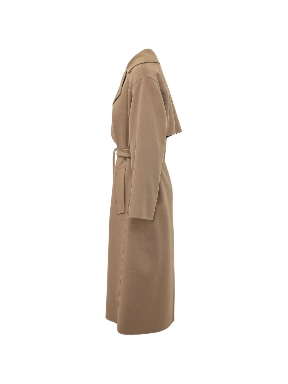 WEEKEND MAX MARA Cappotto Lungo a Vestaglia in Lana 