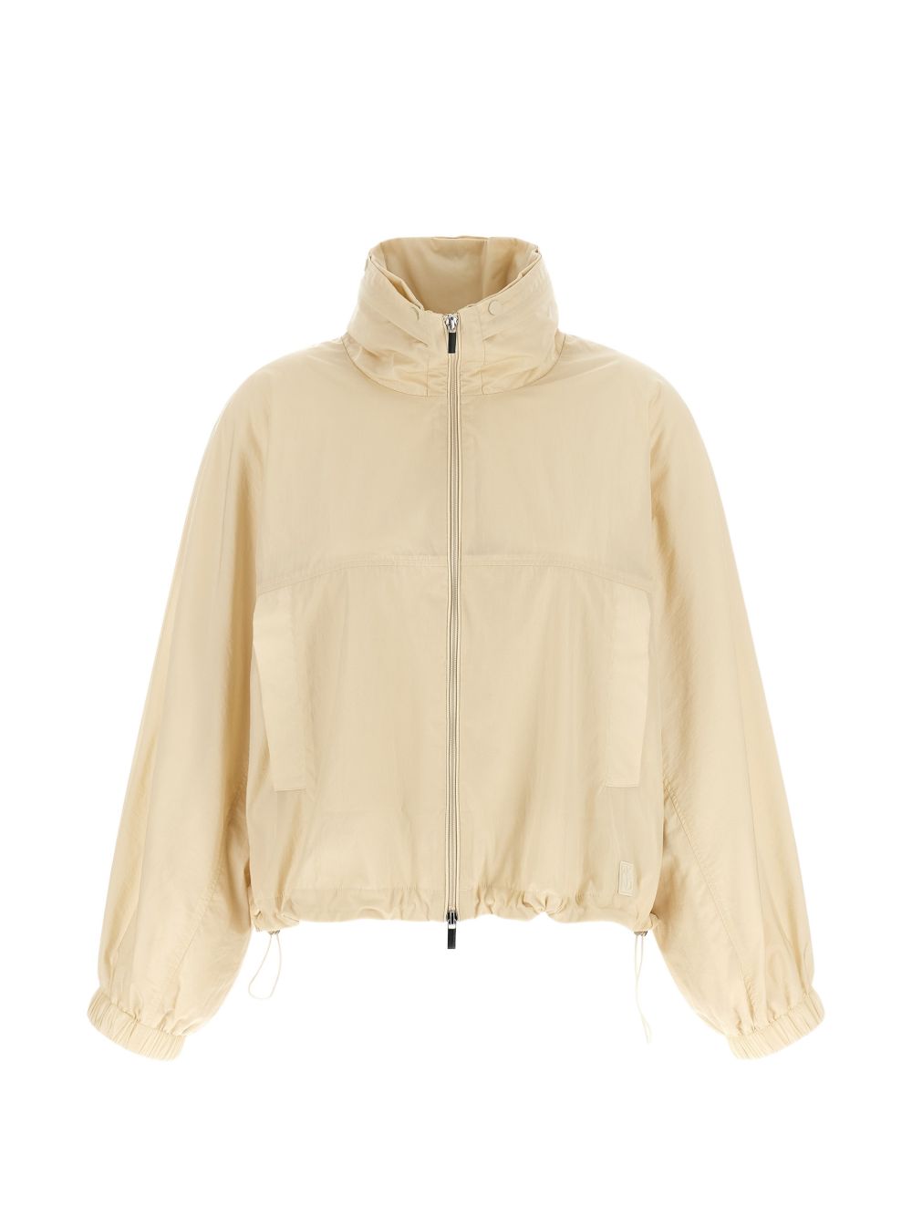 WEEKEND MAX MARA Giacca impermeabile beige con zip 