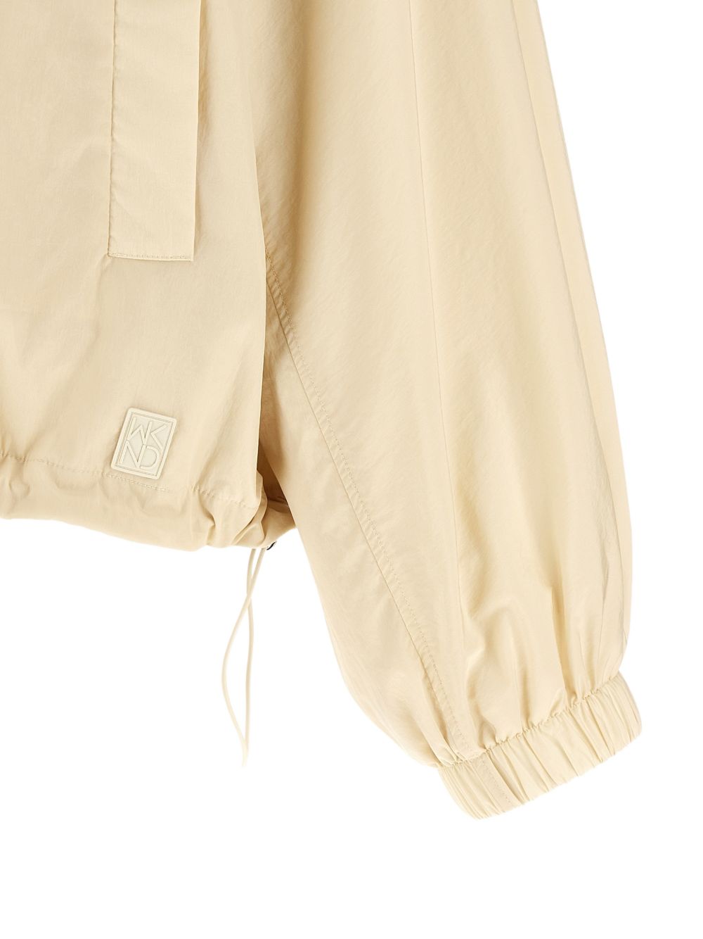 WEEKEND MAX MARA Giacca impermeabile beige con zip 