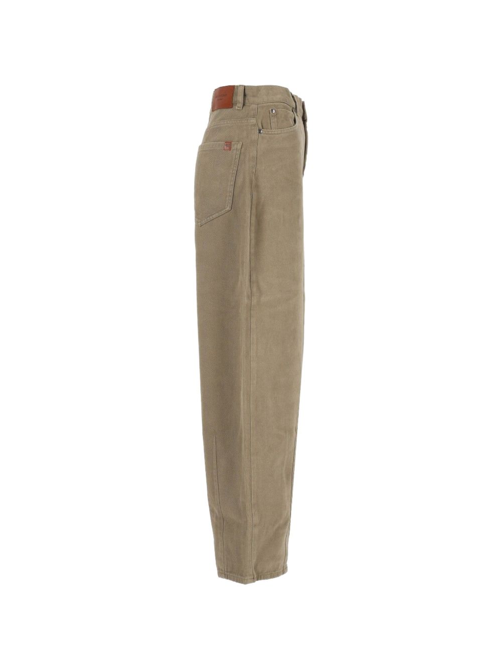 WEEKEND MAX MARA Pantaloni Barrel Leg in Cotone 