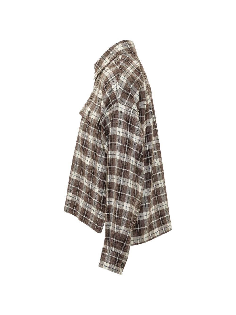 WEEKEND MAX MARA Camicia a quadri in cotone e lana 