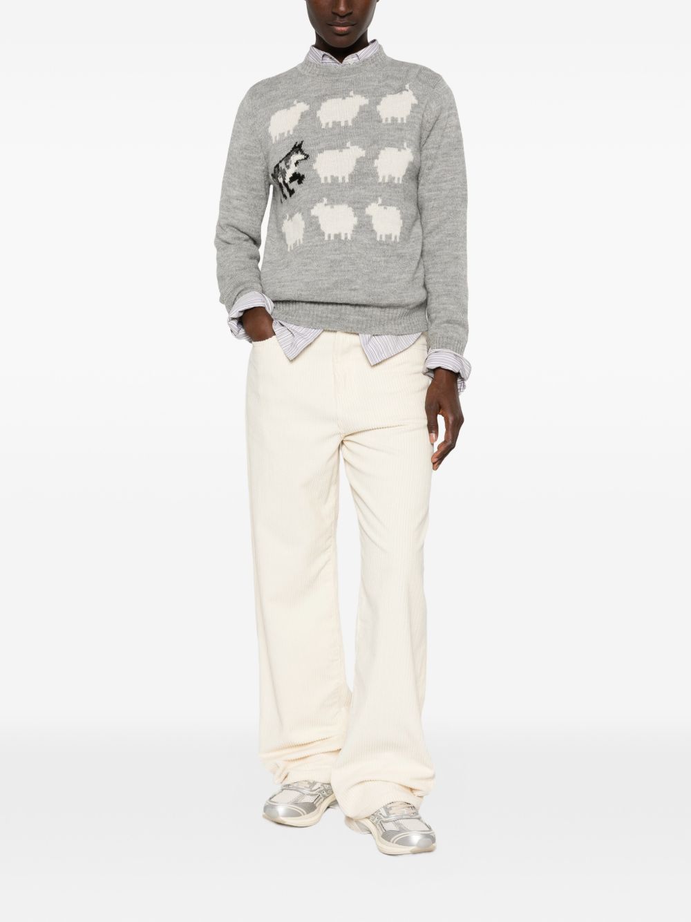 WEEKEND MAX MARA Maglia girocollo con motivo 