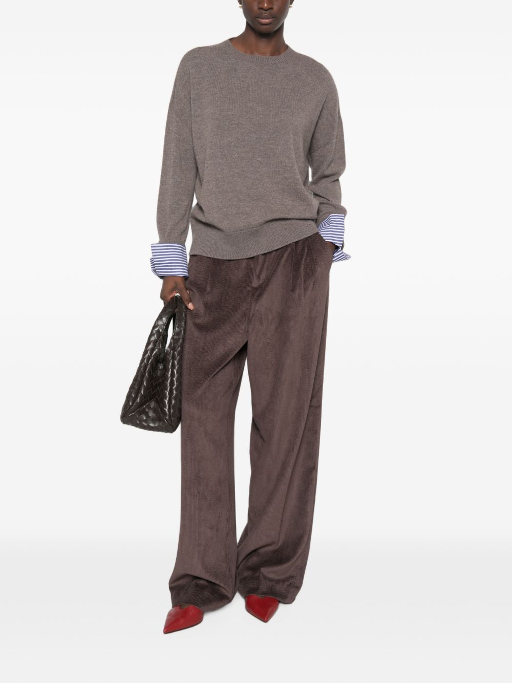 WHYCI Maglia in lana e cashmere 