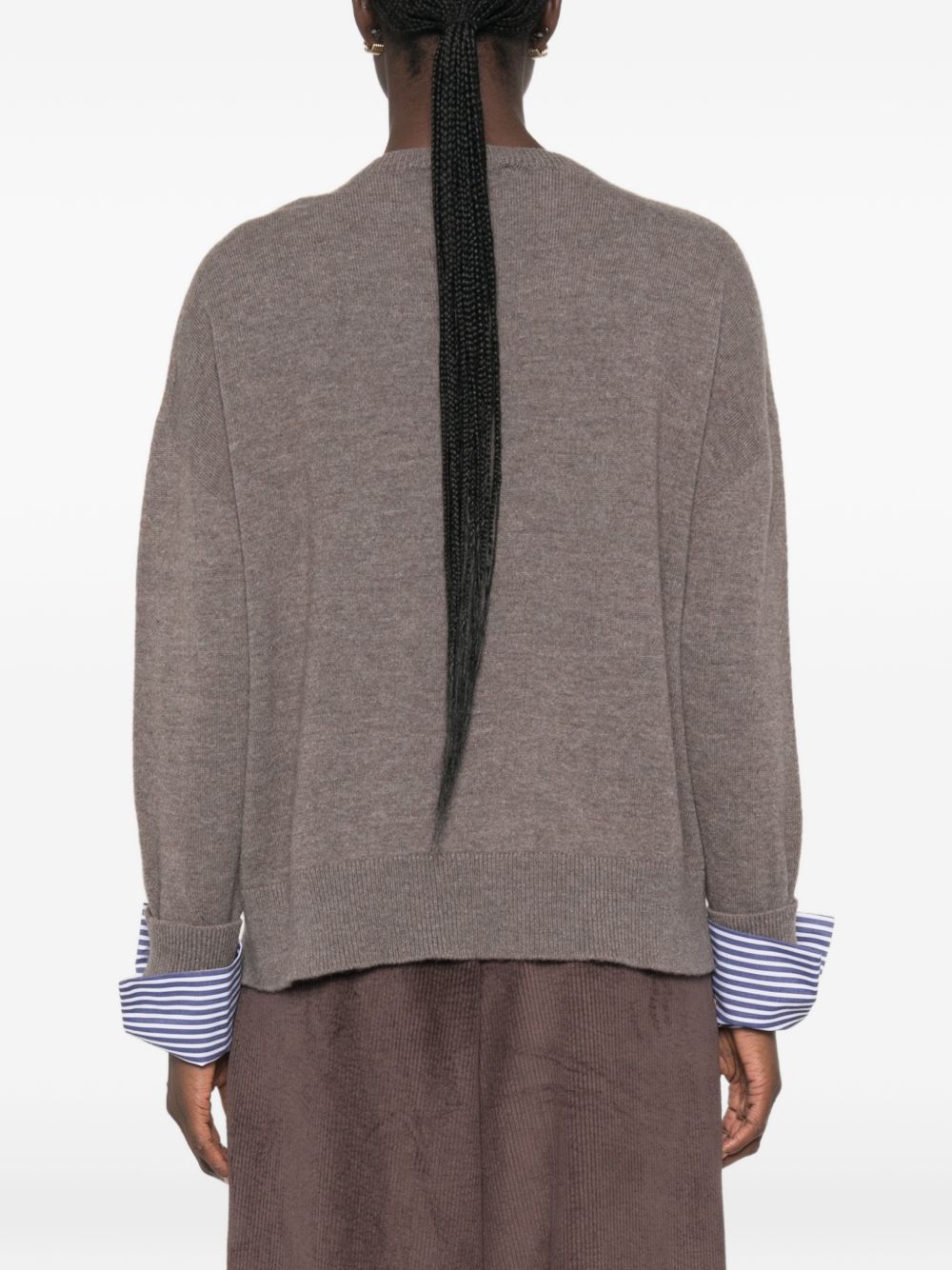 WHYCI Maglia in lana e cashmere 