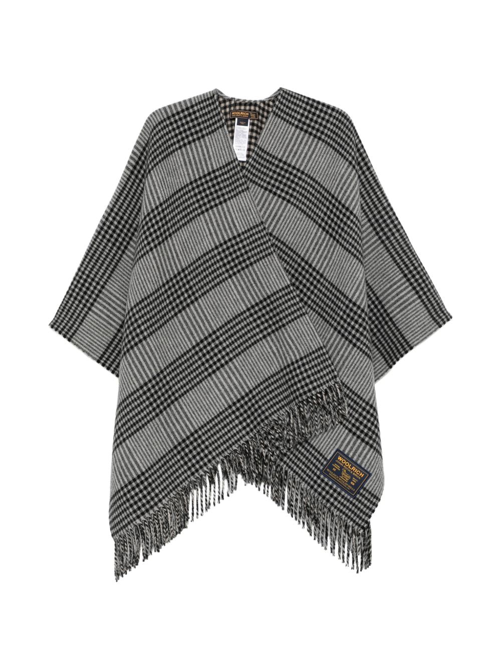 WOOLRICH Mantella Double-Face in Lana a Quadri 