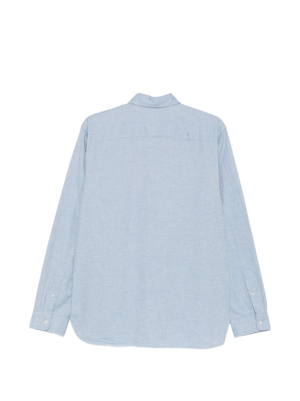 XACUS Camicia in cotone azzurra a maniche lunghe 