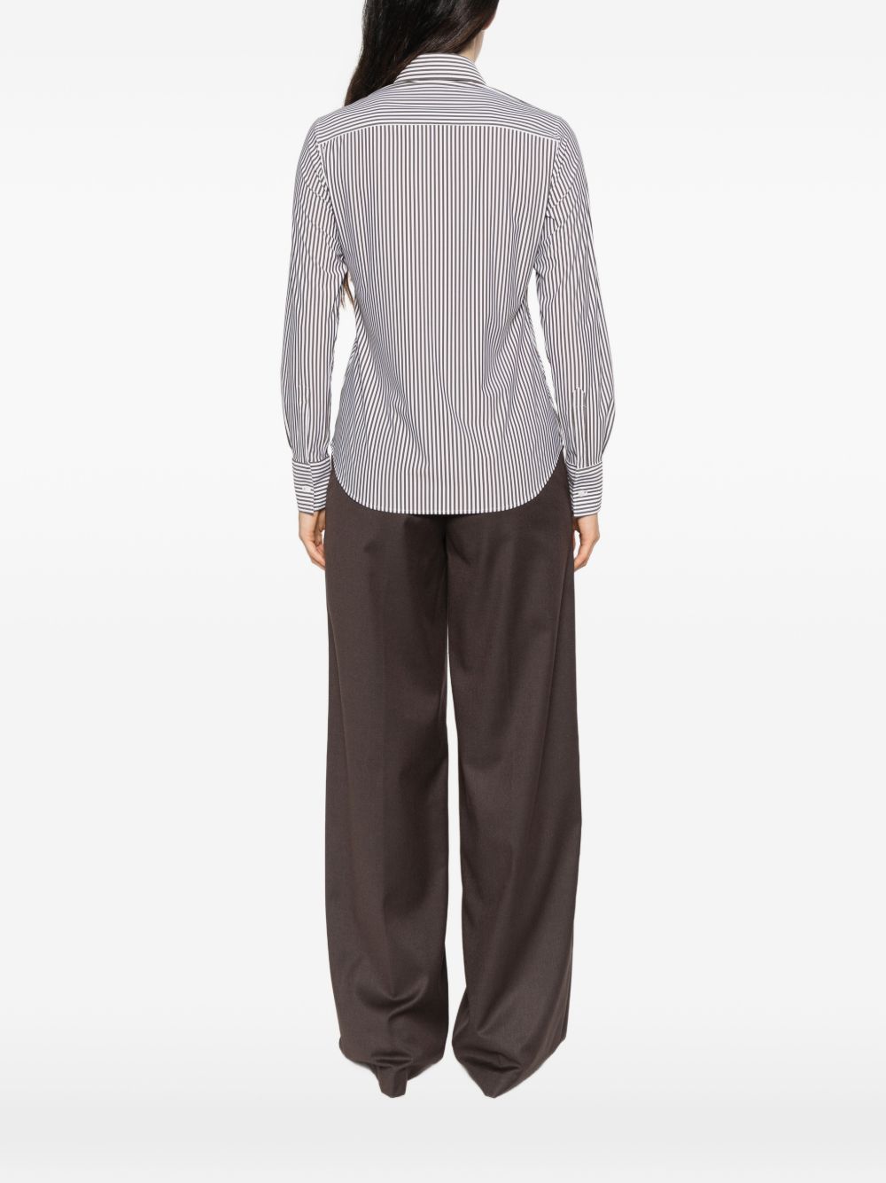 XACUS Camicia Perla classica a righe 