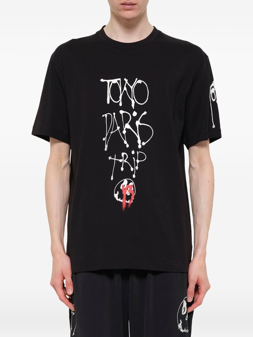 Y3 T-shirt Y-3 Chito City a maniche corte con grafica 