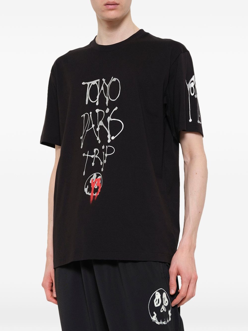 Y3 T-shirt Y-3 Chito City a maniche corte con grafica 