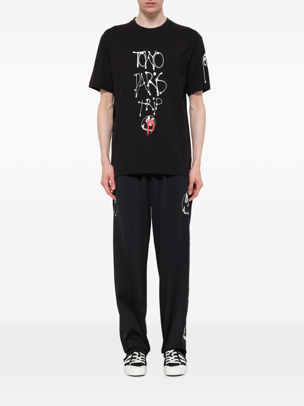Y3 T-shirt Y-3 Chito City a maniche corte con grafica 