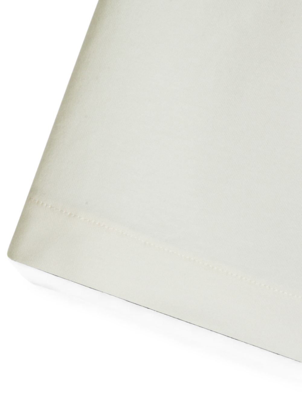 Y3 T-shirt bianca in cotone con stampa Y-3 