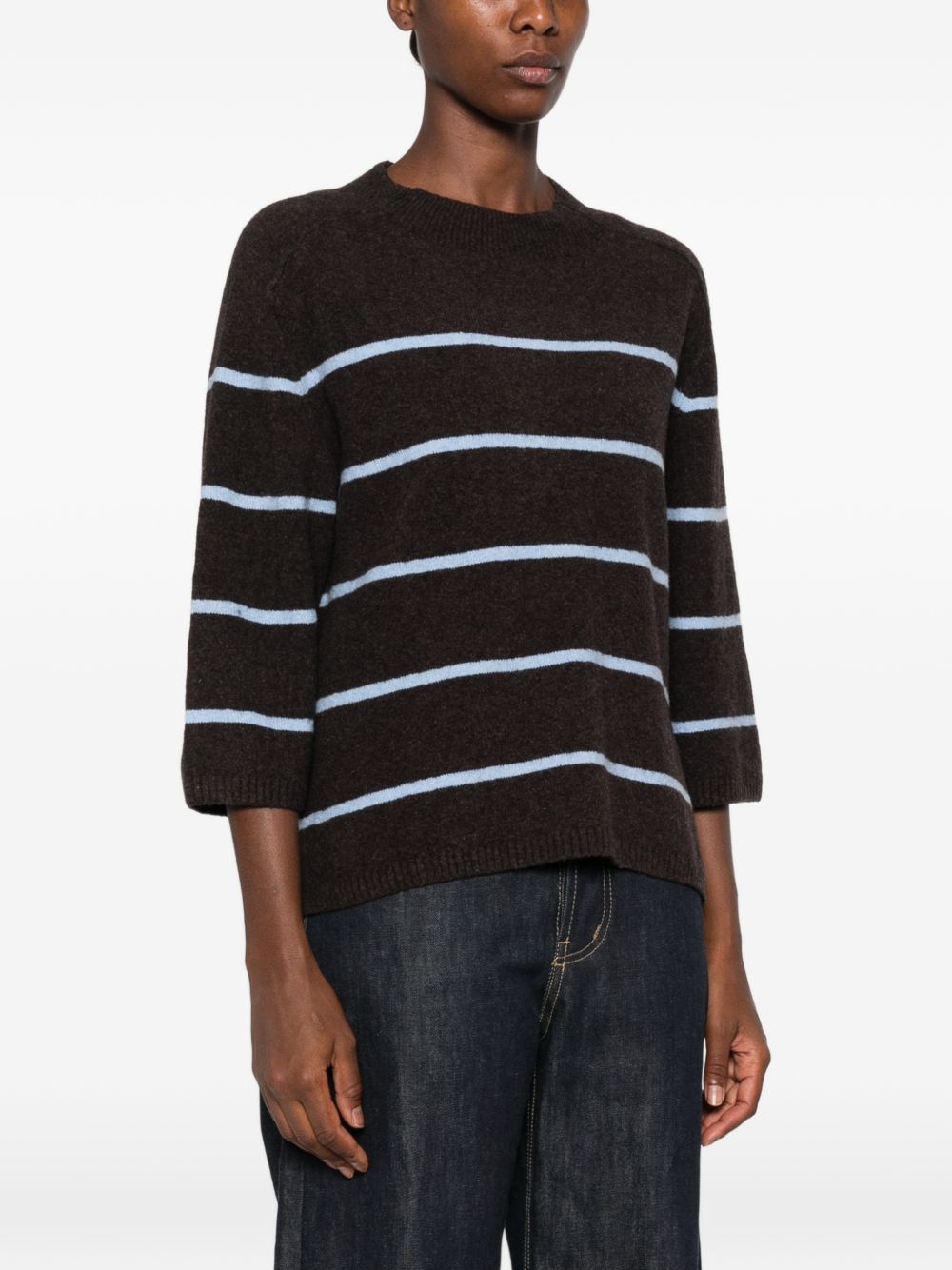 YERSE Maglia a Righe Regular 