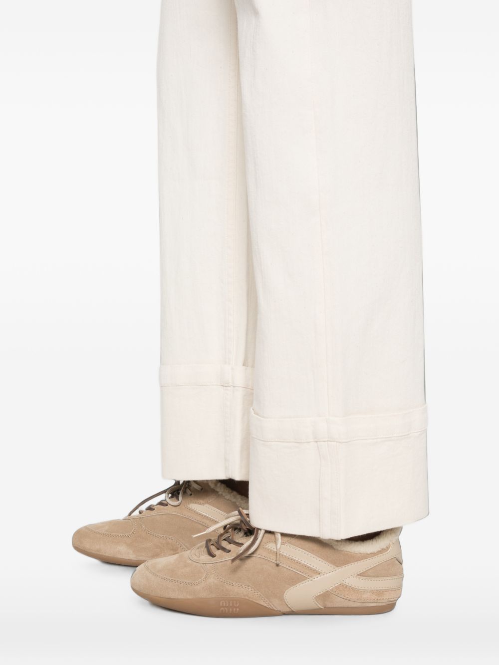 YERSE Jeans in Denim avorio 