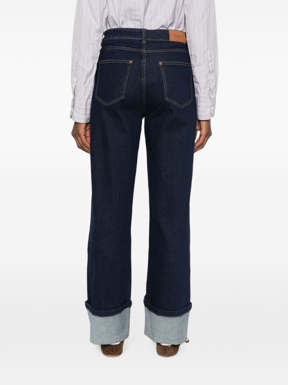 YERSE Jeans in Denim Blu 