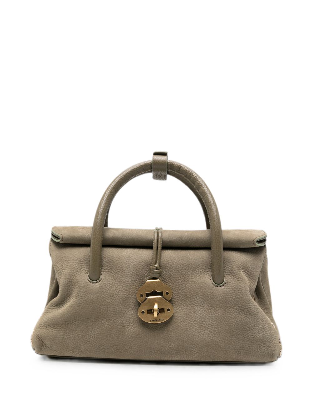 ZANELLATO Borsa Dotta Small in pelle con tracolla regolabile 