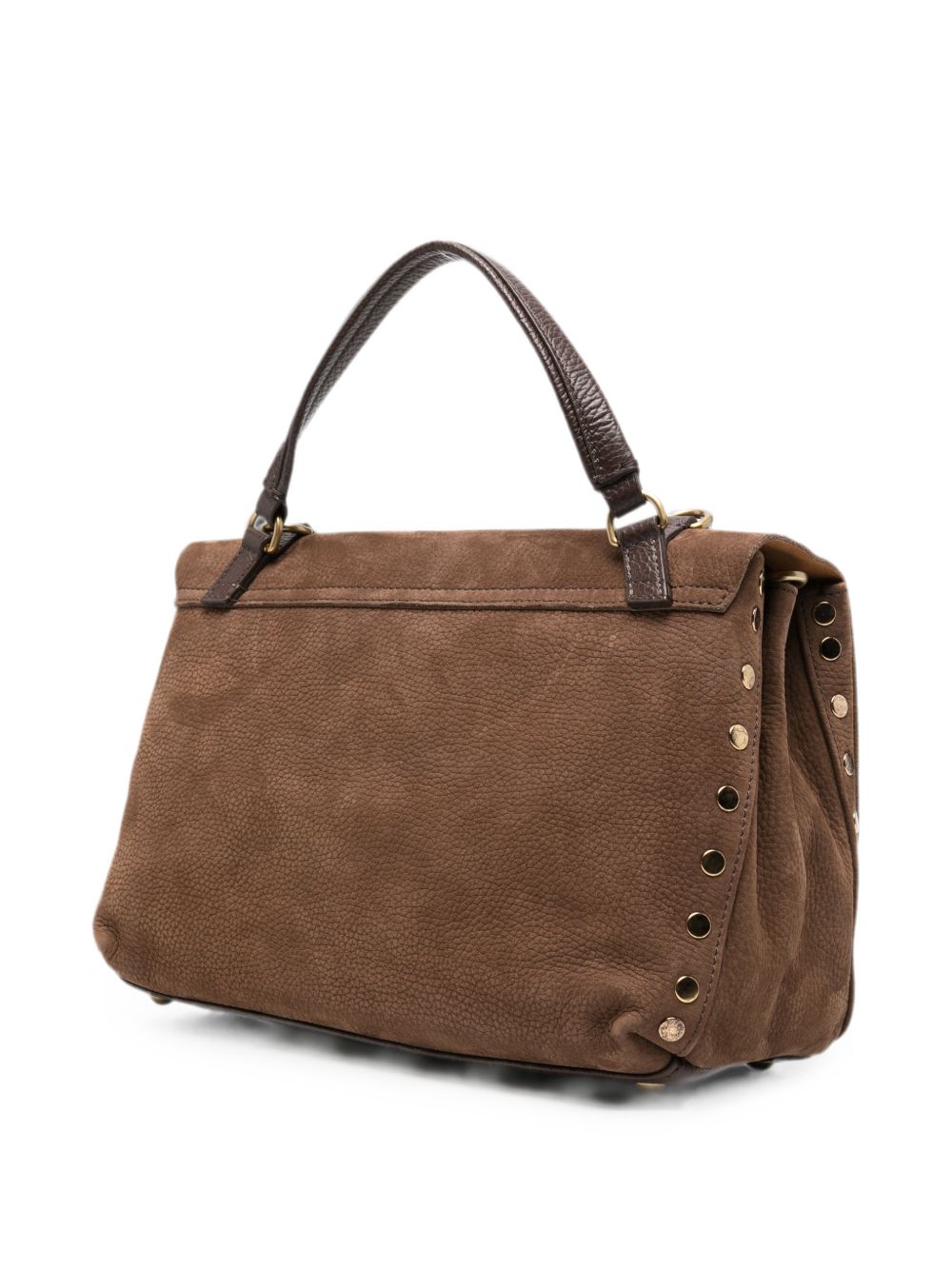 ZANELLATO Borsa Postina Re Jones in pelle marrone 