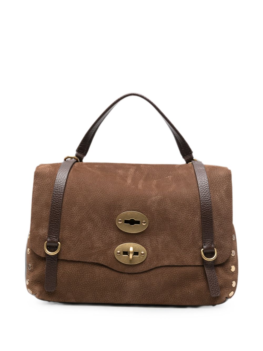 ZANELLATO Borsa Postina Re Jones in pelle marrone 