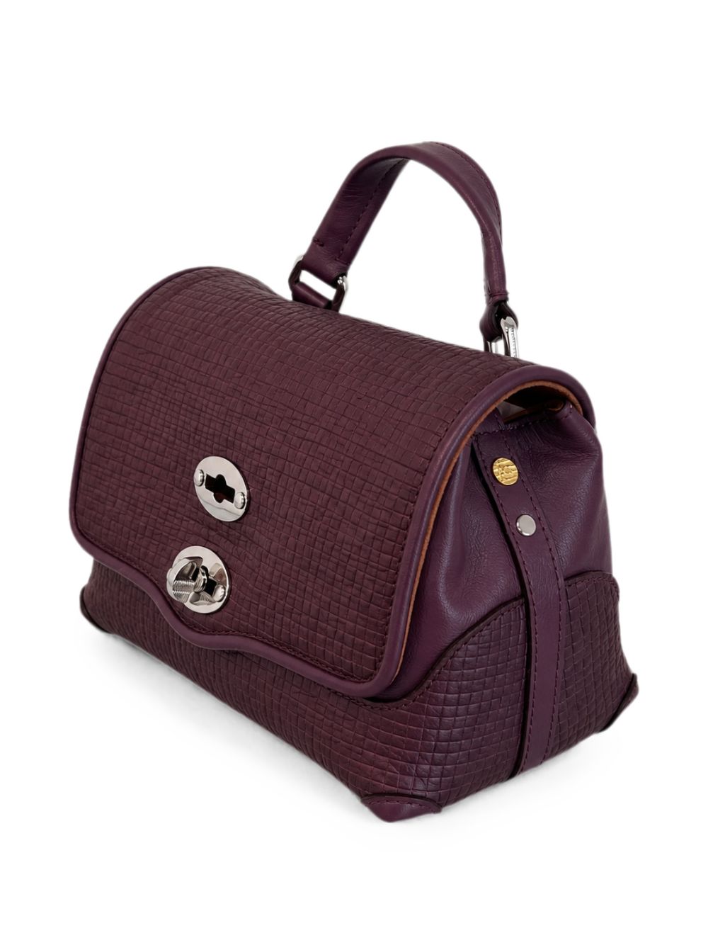 ZANELLATO Borsa a mano Baby tote in pelle marrone elegante 