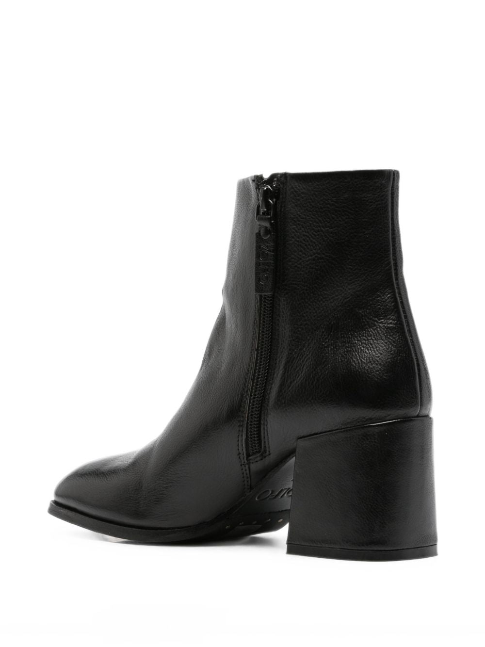 ZOLFO Stivaletti Vienna in pelle nera 