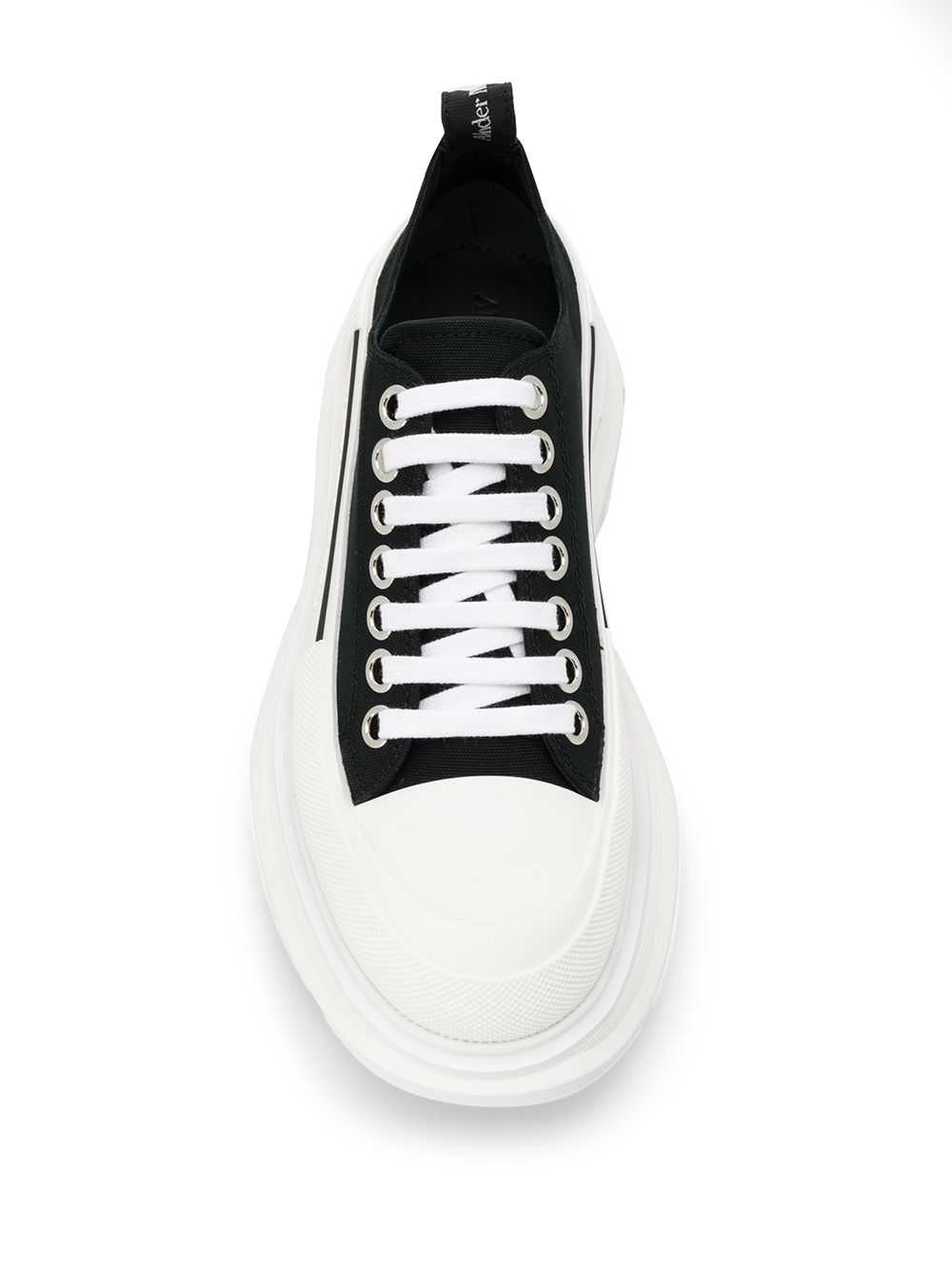 ALEXANDER McQUEEN Sneakers Tread Slick in tela con suola in gomma 