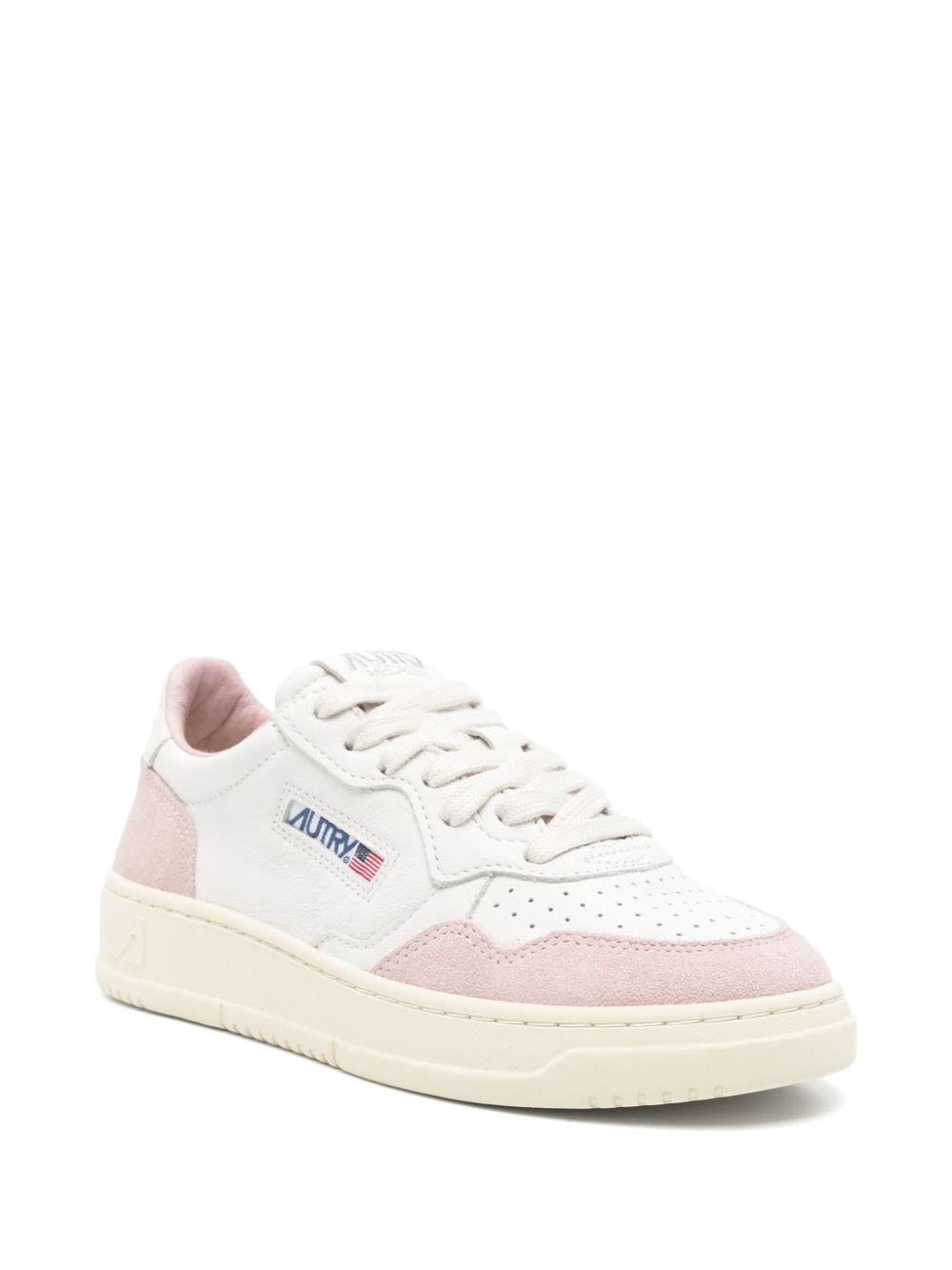 AUTRY Sneakers 'Medalist Low' in pelle con inserti in camoscio 