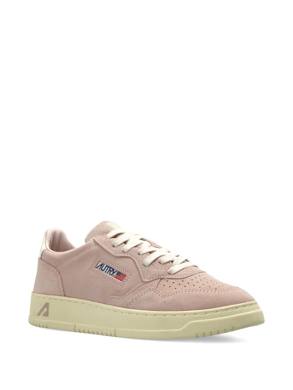 AUTRY Sneakers 'Medalist' in pelle scamosciata rosa 